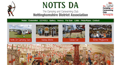 Desktop Screenshot of nottsda.co.uk